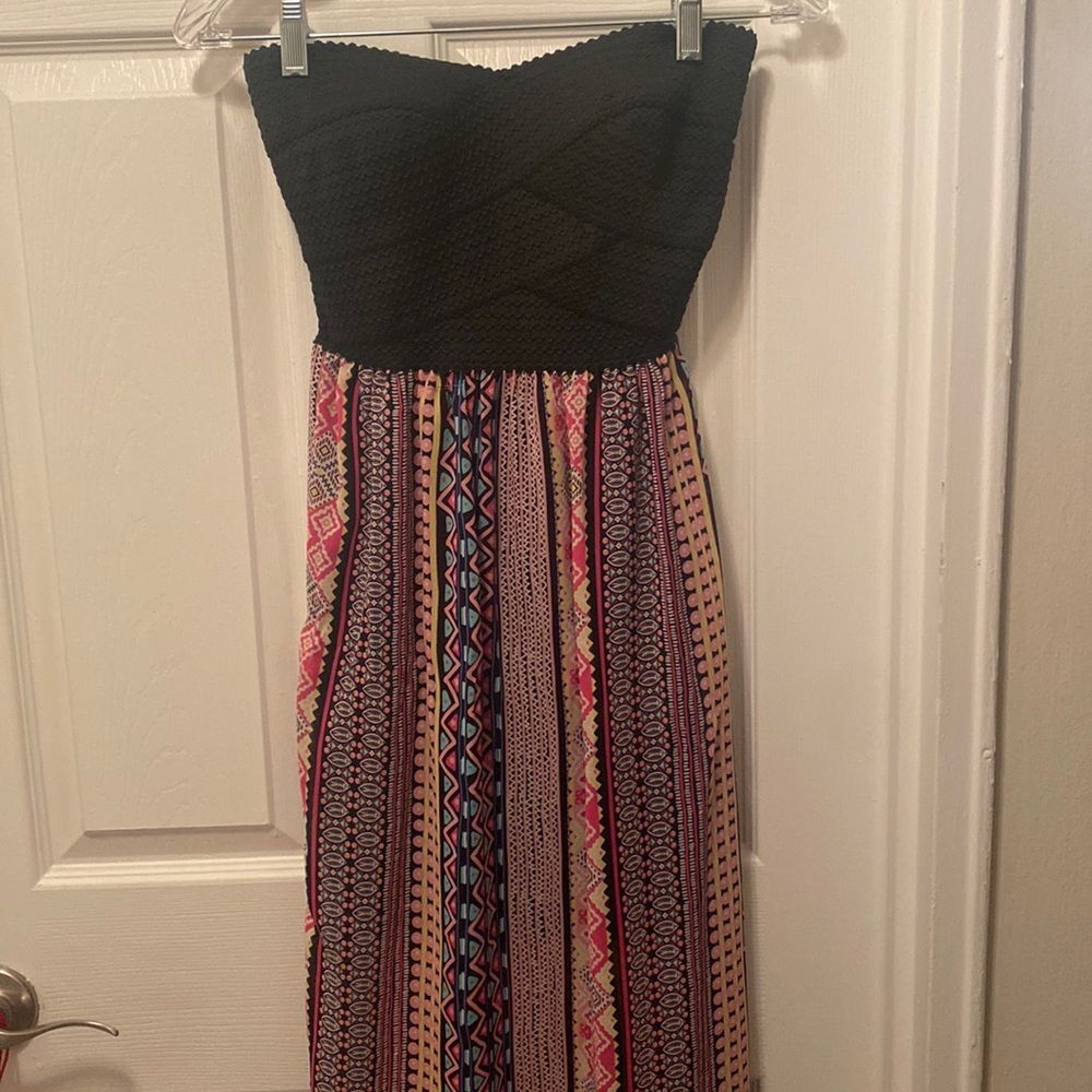 Colorful maxi dress